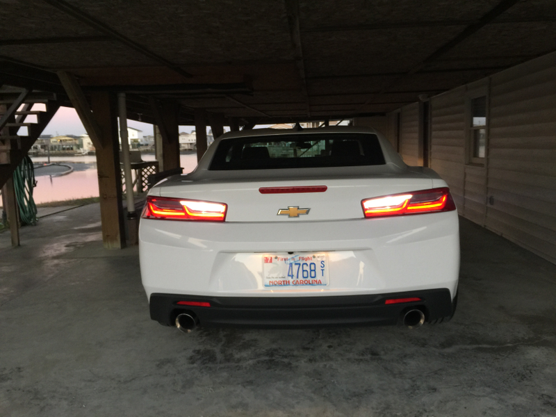 Just got there. Lights looked good.